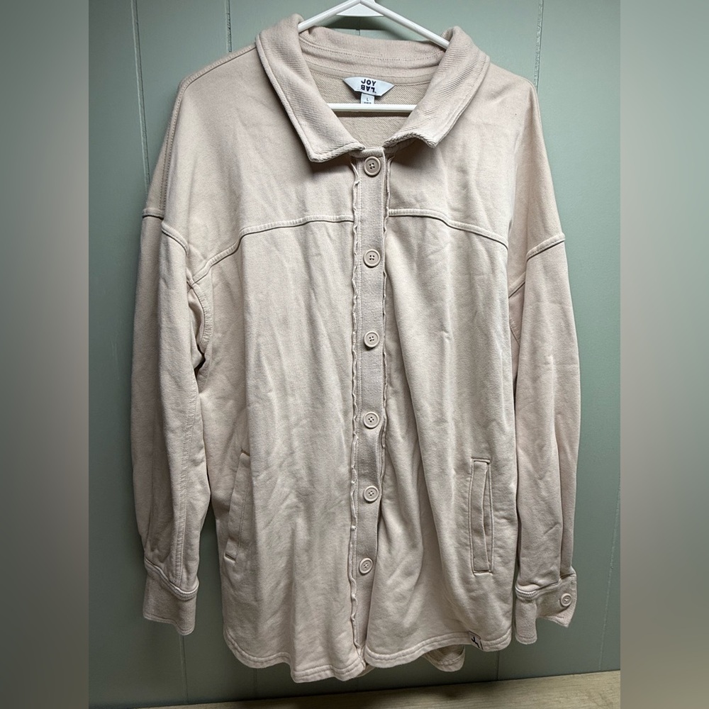 JoyLab Button-Up Sweatshirt